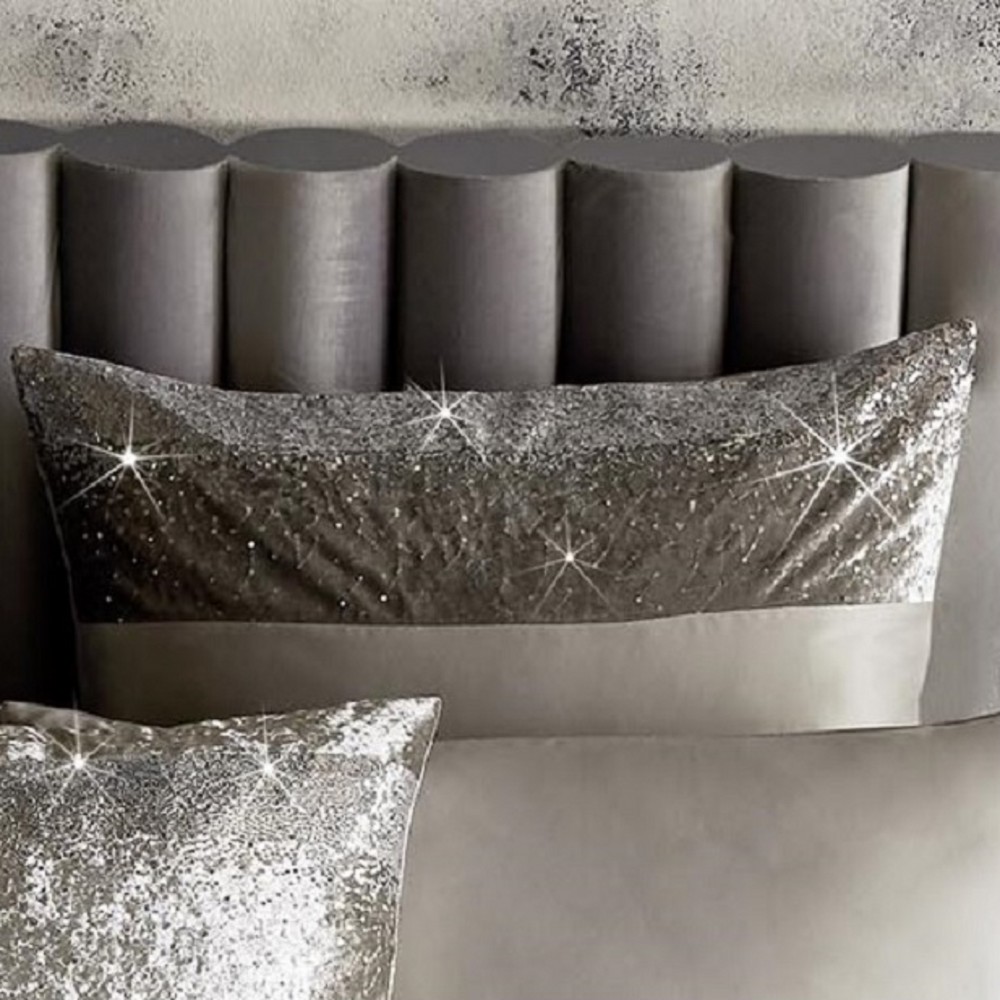 Skyla Silver Bedding by Kylie Minogue At Home House of Bedding